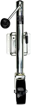 Saltwater Series Jack - 1000lb Bolt-On Single Wheel Zinc 500+ HR Salt Spray by Powerwinch