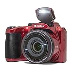 KODAK-PIXPRO-AZ255-RD-16MP-Digital-Camera-25X-Optical-Zoom-24mm-Wide-Angle-Lens-Optical-Image-Stabilization-1080P-Full-HD-Video-3-LCD-Vlogging-Camera-Red