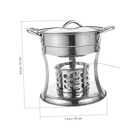 Olla para hot pot individual de acero inoxidable IMIKEYA miniatura 7
