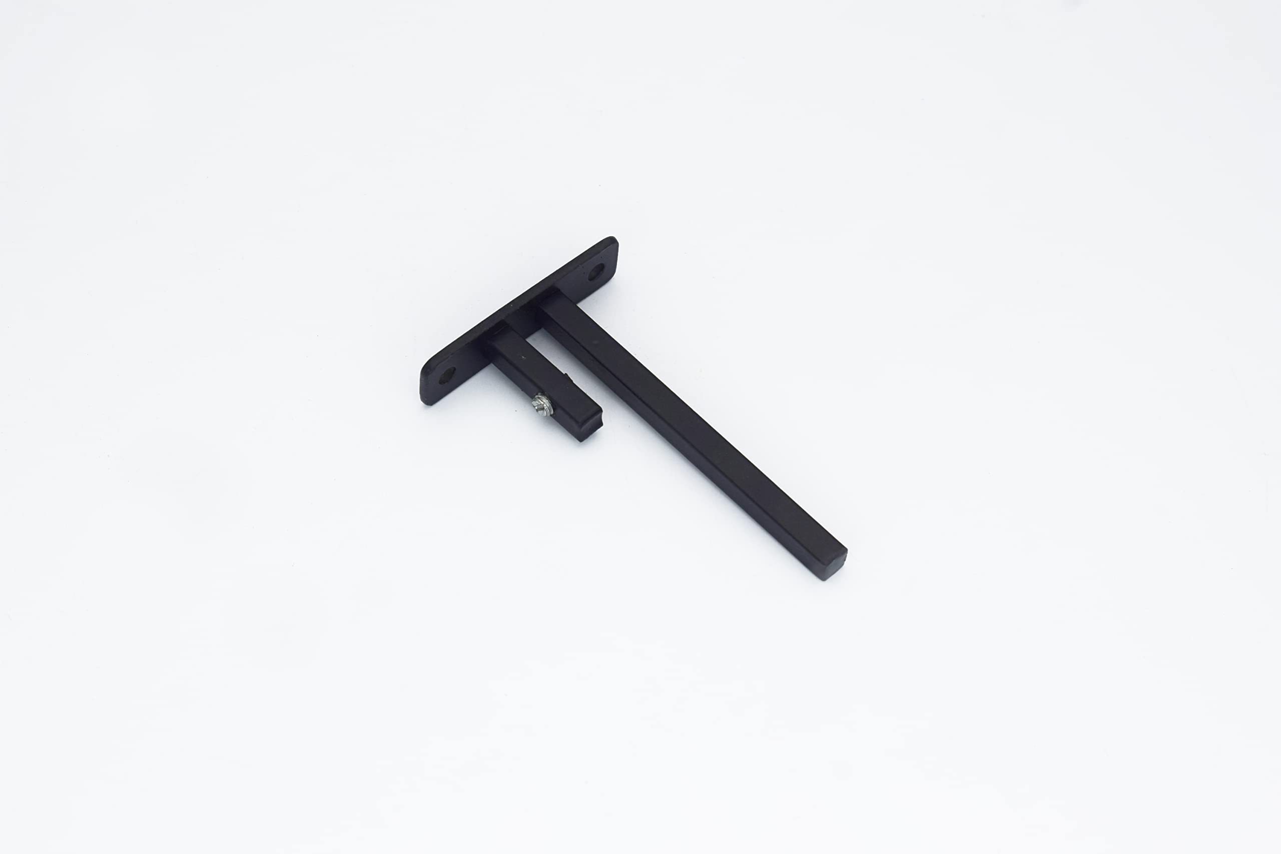 RAB F Type Glass Shelf Bracket MS Square for Wall Self (Code:- F BKT SQR MS, COLOR:- Black , SIZE- 4" (8MM Glass) (B0BGL1ZZ78) Amazon Price History, Amazon Price Tracker