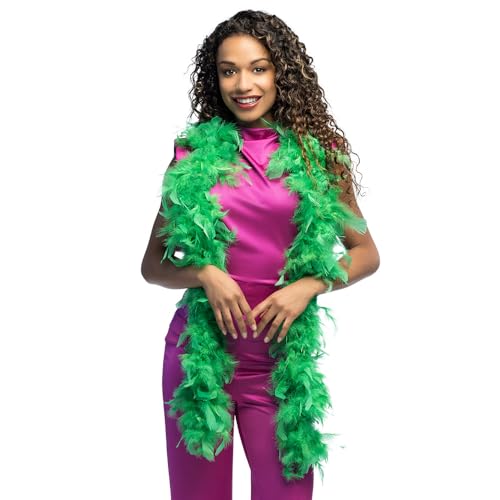 Boland - Feder-Boa, Länge circa 180 cm, Kostüm-Accessoire, Charleston, 20er Jahre, Flapper, Karneval, Mottoparty
