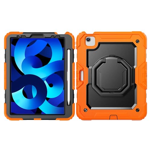 Coque iPad Pro 11 pouces antichoc avec porte-crayon et support rotatif 360