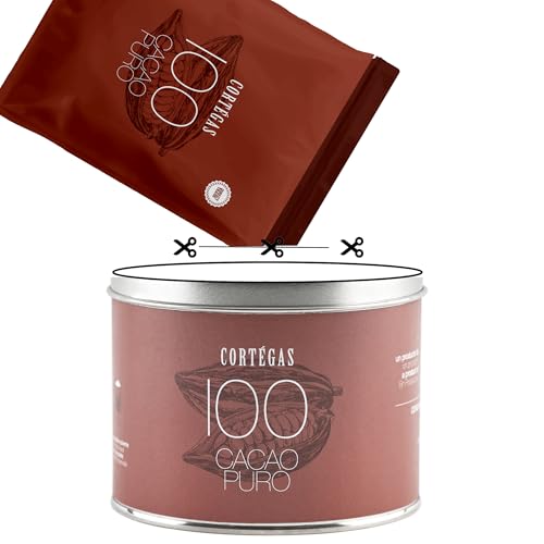 Cortegas Cacao Puro - 100% Kakaopulver ohne Zucker - Nachfüllpackung (200g)