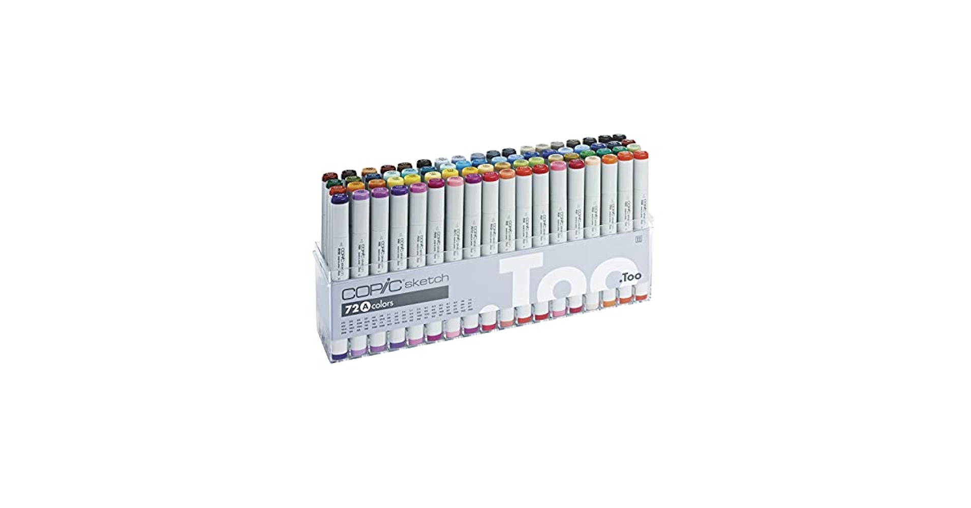 Amazon.com: Copic Sketch Markers: 72 Color Set A