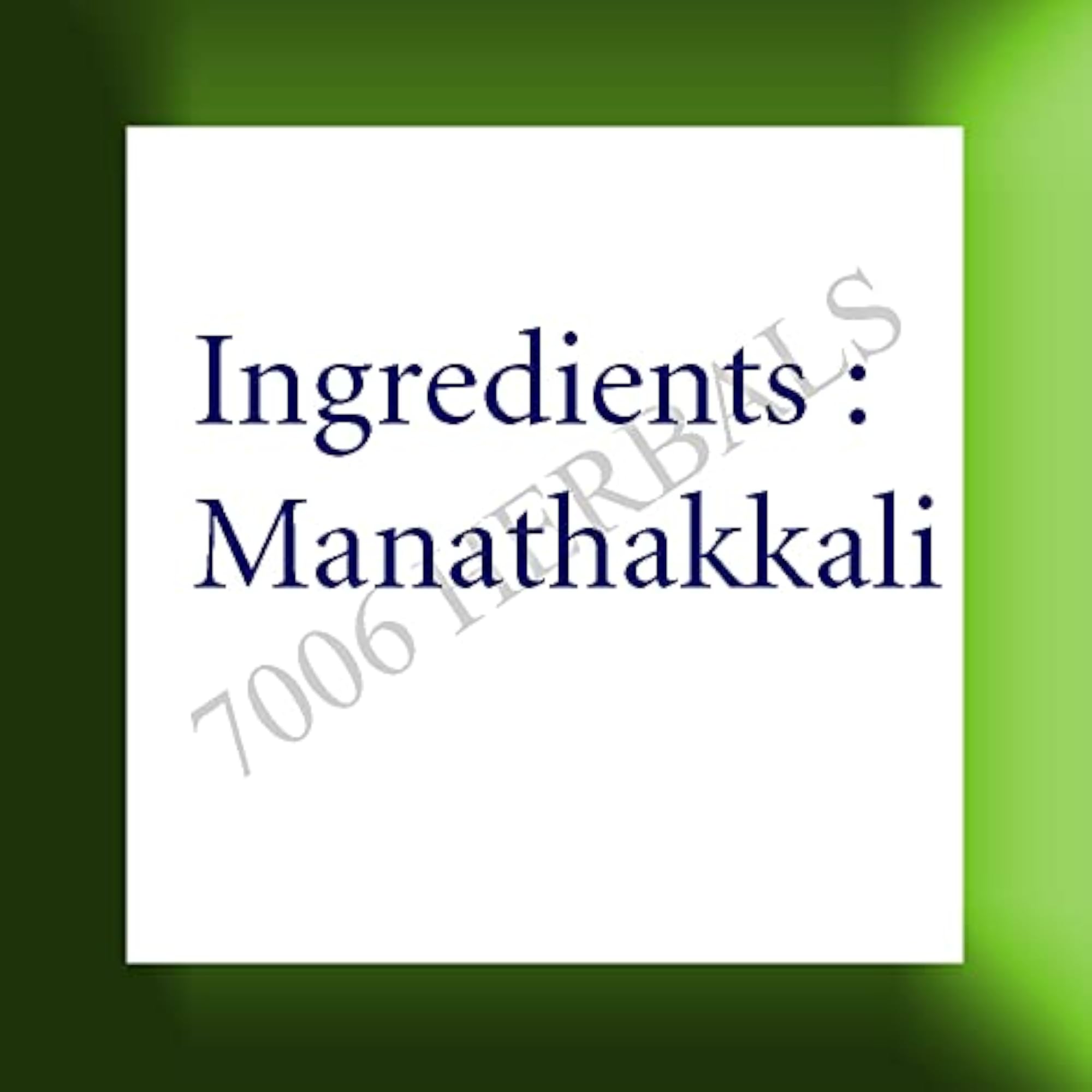 Manathakkali Powder, Hedychium Spicatum, 50G Pack of 4