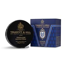 Truefitt & Hill Trafalgar Shaving Cream Bowl for Men, Spicy and Light Fragrance, 6.7 oz.