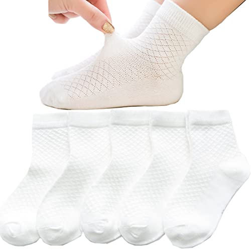 Baby Socks Ankle Thin Mesh Summer Girl Boy Newborn Infant Toddler Pointelle Eyelet Soft Cotton Kids Uniform Socks