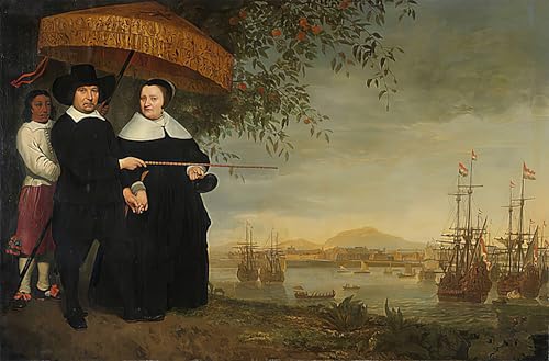 Póster de Lienzo de alta resolución de Pinturas Famosas reproducción de Aelbert Cuyp 60x90cm