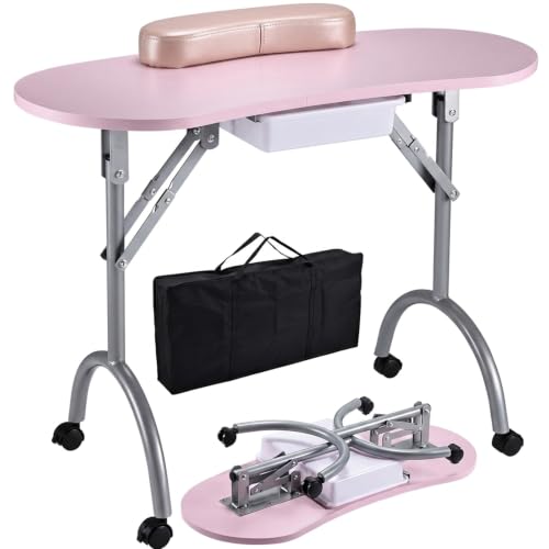 Joligrace Manicure Table Nail Desk...