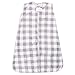 Hudson Baby Unisex Baby Plush Sleeping Bag, Sack, Blanket, Gray Plaid, 0-6 Months