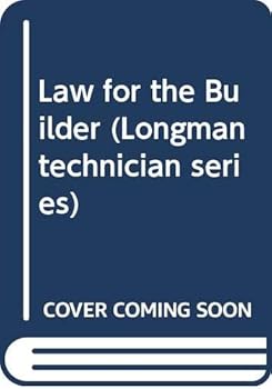 Paperback Law for the Builder (Longman Technician Series) Book
