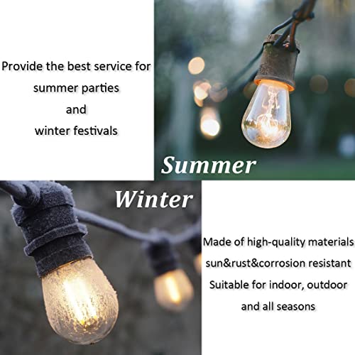 Vinyl Coated Wire Rope 304 Stainless Steel Coated Wire Cable-Black, 1/16" OD to 3/32" x 200FT, with 60 Pcs Crimping Sleeves-Cable for String Lights, Suitable for Clotheslines