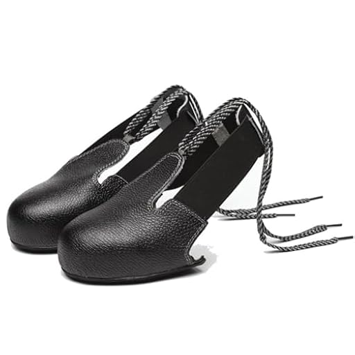 Tuwyii Cubrezapatos de Seguridad, Protector Calzado Industrial, Protectores Cuero PU para Zapatos, Protector de Puntera Acero, Fundas Universales para Zapatos,para El Lugar De Trabajo De La Industria | Ya disponible en tu tienda friki favorita! En mundofriki.es!