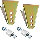 Rear Coilover Shock Mount 2 Brackets and 2 Bolts Kit, Plain