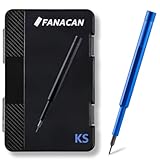 FANACAN 精密ドライバーセット 小型ドライバー 磁石付き トルクス マイナス 三角 六角 プラス 星型 y字ドライバー 特殊ネジ対応磁気ドライバー iPhone MacBook iPad Switch PS4 PS5 PC HDD メガネ タブレット スマホ パソコン カメラ 時計 修理ツールキット ペン型ドライバー 分解工具セット S2素材