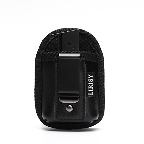 LIRISY Tactical Single Pistol Mag Pouch | Inside The Waistband IWB Mag Holder | Single and Double Stack Magazine Holster for 9mm/.40 cal/380