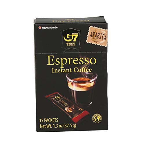TRUNG NGUYEN G7 ESPRESSO Instant Coffee for Energy Boost -