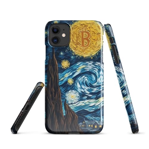 Coque Bitcoin iPhone 15 beige idéale pour vos réunions