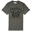 Tiw Englisc T-Shirt with Rune Sleeve Print (White, XL) #4