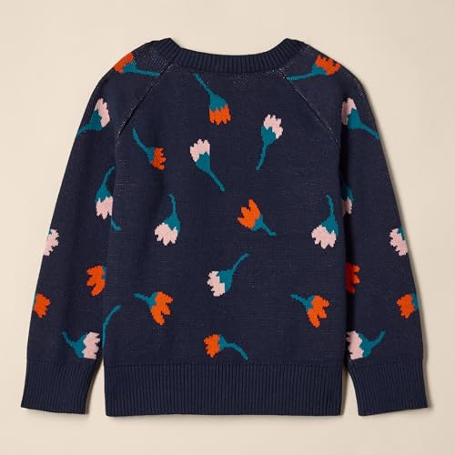 Image of Amazon Essentials Girls and Toddlers' Knitted Pullover Crewneck Sweater