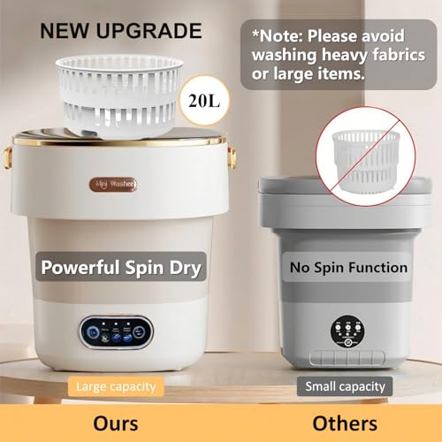 Portable Mini Washing Machine Foldable