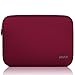 Price comparison product image Arvok 15-15.6 Inch Laptop Sleeve Multi-Color & Size Choices Case/Water-resistant Neoprene Notebook Computer Pocket Tablet Briefcase Carrying Bag/Pouch Skin Cover For Acer/Asus/Dell/Lenovo/HP, Wine Red