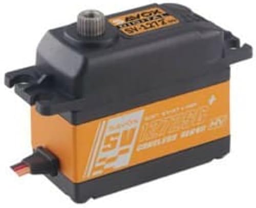 Savox Servos SV1272SGP Servo digital sin núcleo de alto voltaje con arranque suave, 0.10 seg416.6 onzas a 7.4 V