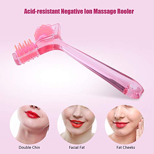 Face Roller Massager, Slimming Chin Massage Roller, Facial Flower Beauty Massager, Face Massage Roller, Double Chin… - Image 6