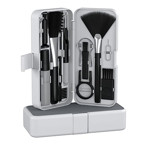 Image of Sixfire 18 in 1 Gadget Cleaner Kit for Smartphones Tablets Mobiles Computer - Laptop Cleaning Kit for Screen Keyboard Electronic Gadget Cleaner