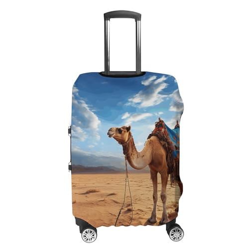 Carry on Luggage Cover Camel Sky Suitcase Covers for Luggages Tsa Approved Travel Luggage Sleeve Protector Elastic Suitcase Protector Anti-Scratch Washable Fits 19-30 Inch Case -XL4