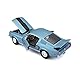 Maisto Ford Mustang GT Cobra Jet: Modellauto mit Federung, Maßstab 1:18, Türen und Motorhaube beweglich, Fertigmodell, lenkbar, 24 cm, hellblau (531167)