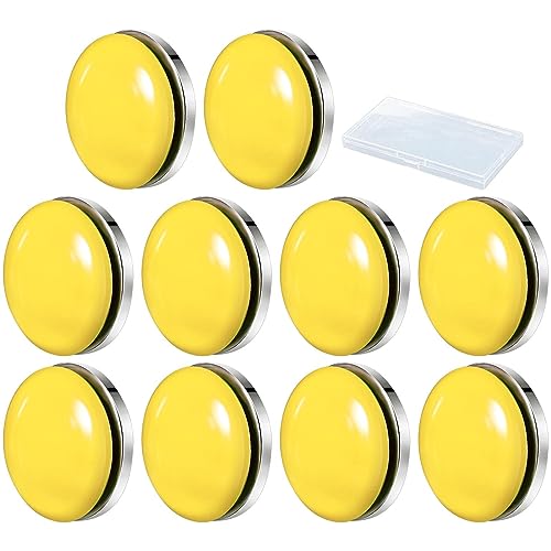 Imtrub 10 Stück Tischdeckenbeschwerer Set, Runde Magnetische Dusch Vorhang...