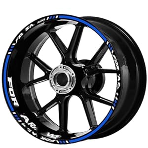 Accessories For F&Amp;Orza For 750 350 250 125 2023 Motorcycle Wheel Sticker Reflective Stripe Rim Decal Scooter Hub Tape Waterproof 8