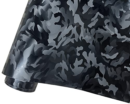Image of LZLRUN Forged Matte Carbon Fiber Ghost Black Car Vinyl Wrap 1.65ft x 3.5ft