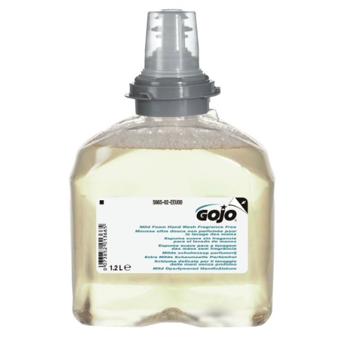 GOJO Premium espuma lavado a mano con piel acondicionado TFX  Recambio 2 x 1200 ml)