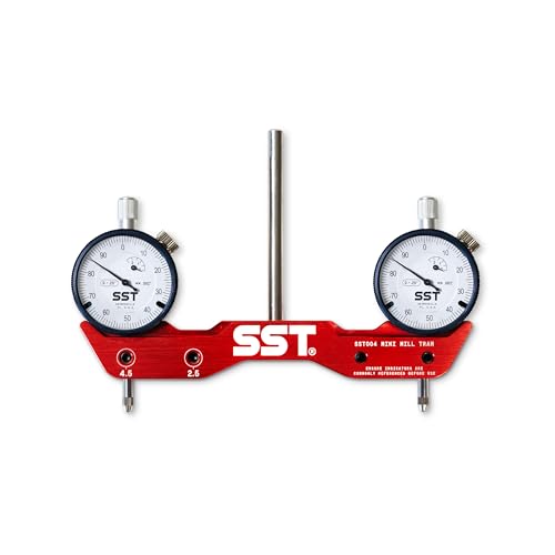 SST - Mini Mill & Lathe Tramming System - Tram Align & Square for Machine Calibration - For Angular Misalignment - Precise & Powerful - 0.001 Dial Indicators - Designed in the USA