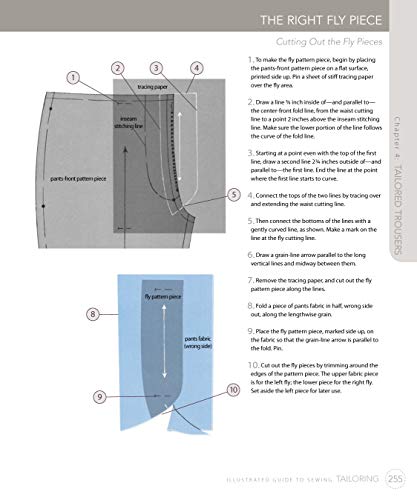 Illustrated Guide to Sewing: Tailoring: A Complete Course on Making a Professional Suit (Design Originals) - Image 8