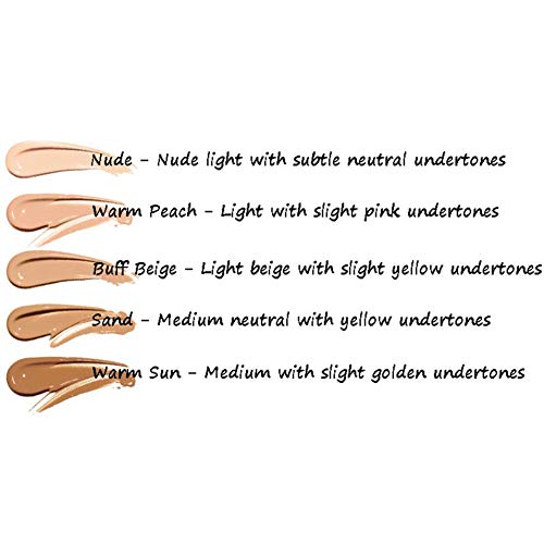 Ownest Matte Oil Control Concealer Foundation(Bottle)+Velvety Matte Liquid Foundation(Tube),Long Lasting Waterproof Lightweight Matte Foundation Cream-104 Buff Beige