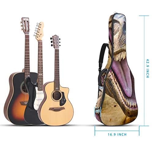 Housse étanche pour guitare acoustique avec double bandoulière et poche Motif mariage, Multicolore 02, 42.9×16.9×4.7 in… - Les Beatles, Paul McCartney, John Lennon, RIngo Starr, George Harrison Housse étanche pour guitare acoustique avec double bandoulière et poche Motif mariage, Multicolore 02, 42.9x16.9x4.7 in… – Image 6