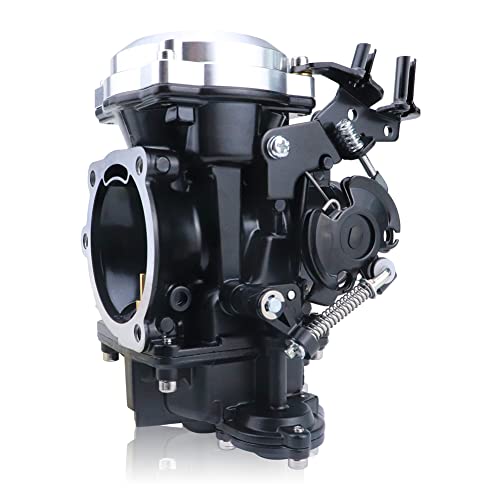 Jik Carburetor For Harley Davidson Road King Twin Cam 40Mm Cv40 Softail Dyna Sportster Xl883 Xl1200 Carb Silver #TOP3