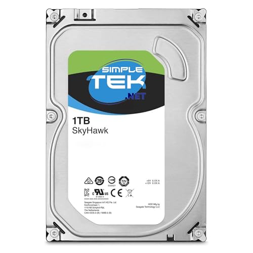 Disque dur interne 1 To SATA III 3,5 pouces SIMPLETEK pour dvr nvr