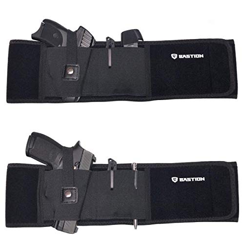 BASTION Belly Band Holster Conceal Carry IWB OWB Appendx Fits Glock S&W