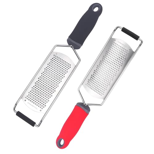 Rallador de Cocina con Mango Antideslizante de Acero Inoxidable miniatura 1