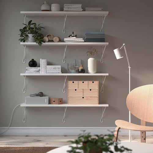 Étagère murale premium blanche BERGSHULT 120 cm ProTuning - 3