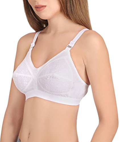 Image of Eve's Beauty Womens Full Coverage Multicolor Bra-Pack of 3