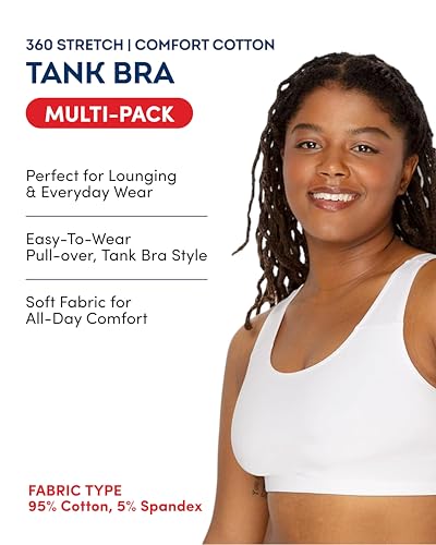 Image of Fruit of the Loom Women's Adjustable Shirred Front Racerback Sports Bra Multi Packs!