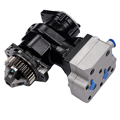 Air Compressor 3687343 3690864RX Replacement for Cummins ISX 2010 and Newer Engine OE3685918 4318220 4318220RX 3690864RXCUM 4318220RXCUM Vahaha