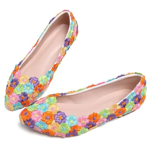 Image of SAILING LU Casual Shoes for Women Dressy Ballet Flats | Comfort Fit, Work Shoes,Casual for Women, Slip-Ons Loafers