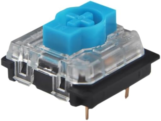 Electronics - Gateron Low Profile Switch KS-27 Red Blue Brown Axis 3 Pin For Low Profile Switches Mechanical Keyboard K1 K7 Nuphys Air75 (Blue 10 pcs)