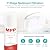 SimPure 5-Stage Reverse Osmosis Replacement Filter Set with 75 GPD RO Membrane, 5pc Pre & Post Replacement Cartridge Pack Kit for Standard 5-Stage Reverse Osmosis RO Systems